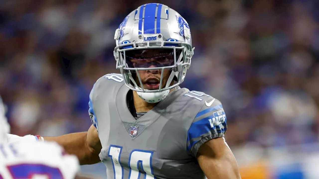 The Detroit Lions will break out brand new throwback helmet for 'MNF'