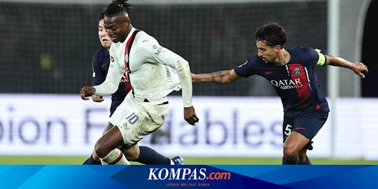 PSG Vs Milan: Buntu 5 Laga Liga Champions, Rossoneri Ukir Rekor Buruk