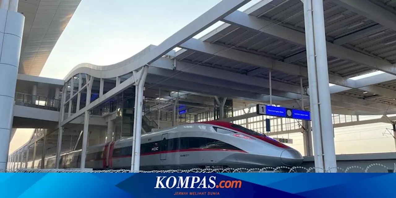 Jadwal Terbaru Kereta Cepat Whoosh Jakarta-Bandung, Berlaku hingga 31 Oktober 2023