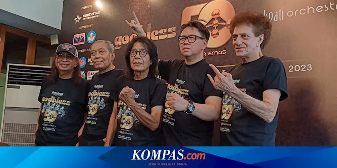 Konser 50 Tahun God Bless Siap Digelar, Hadirkan Kaka Slank hingga Anggun