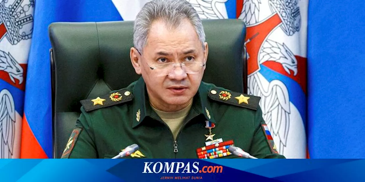 Menhan Rusia Sergei Shoigu ke Ukraina untuk Cek Kondisi Garis Depan