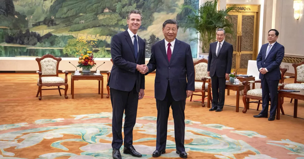 Gov. Gavin Newsom has surprise meeting with Chinese leader Xi Jinping in visit to Beijing