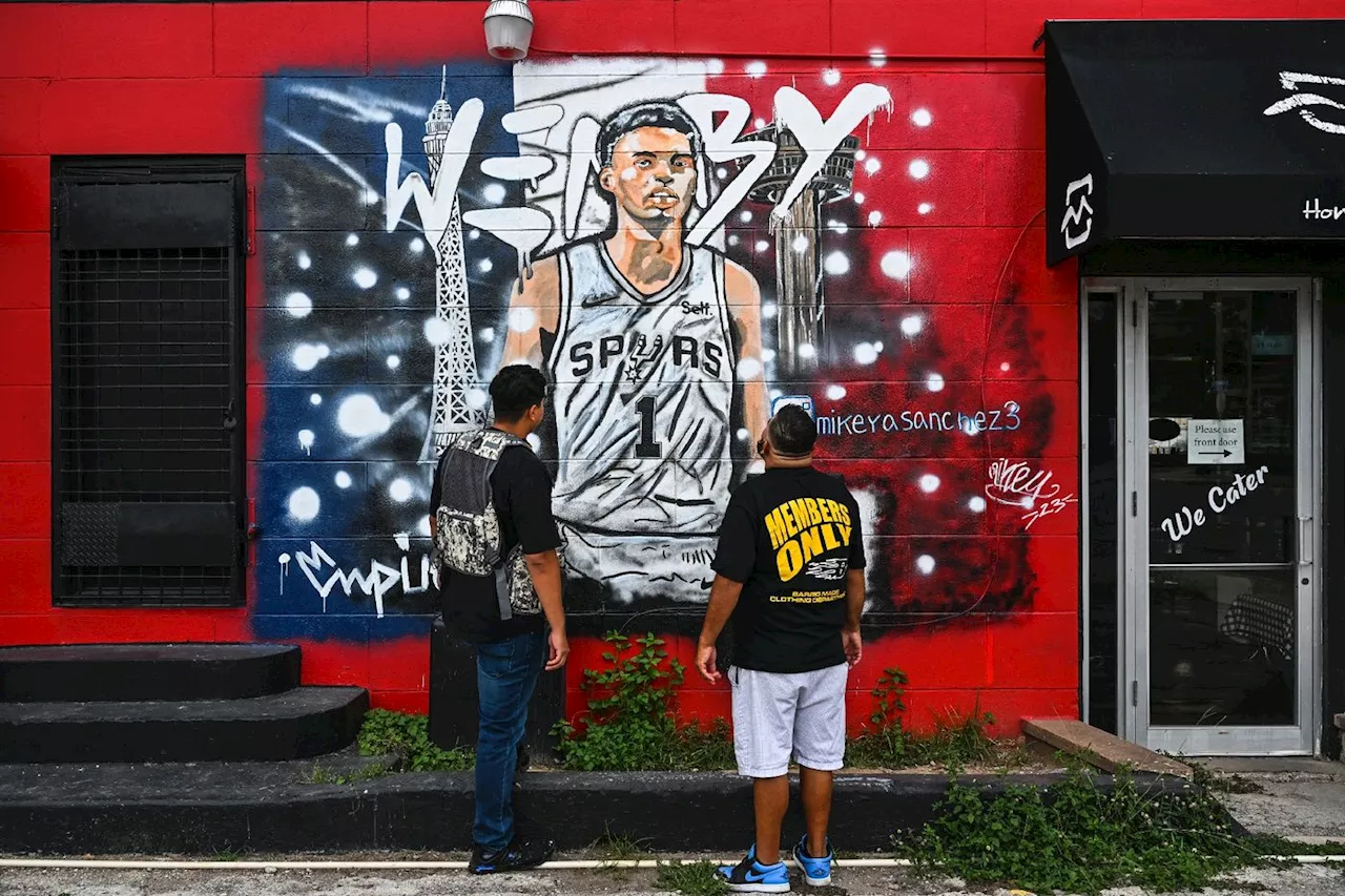 NBA: San Antonio chante le soleil «Wemby» sous la pluie