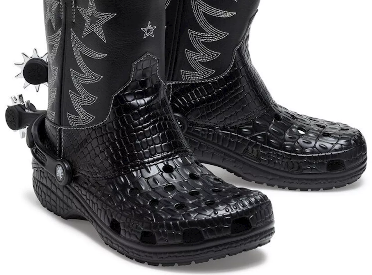 Online reviews of the Crocs cowboys boots are in — and they’re hilarious