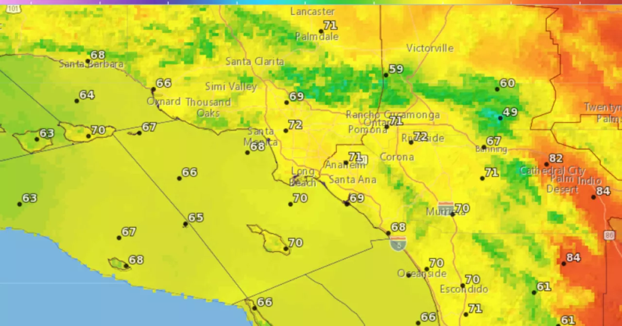 Your SoCal Weather Report For Wednesday, Oct. 25: Temperatures Keep Falling