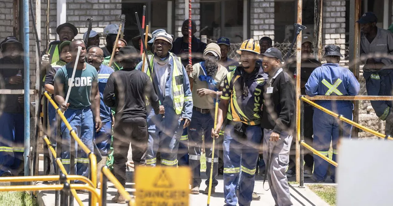 Miners leave South Africa gold mine after 3 days underground in union dispute