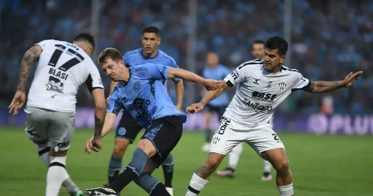 Belgrano lo ganaba, pero Central Córdoba aprovechó la que tuvo y fue 1-1 en Alberdi