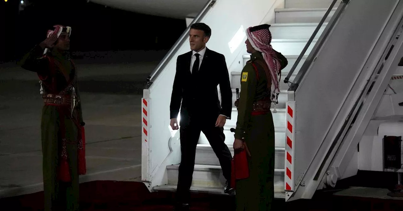 - Guerre Israël-Hamas : Emmanuel Macron poursuit sa tournée en Jordanie