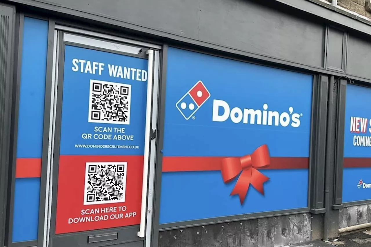 Longridge Dominos restaurant taking shape on Berry Lane