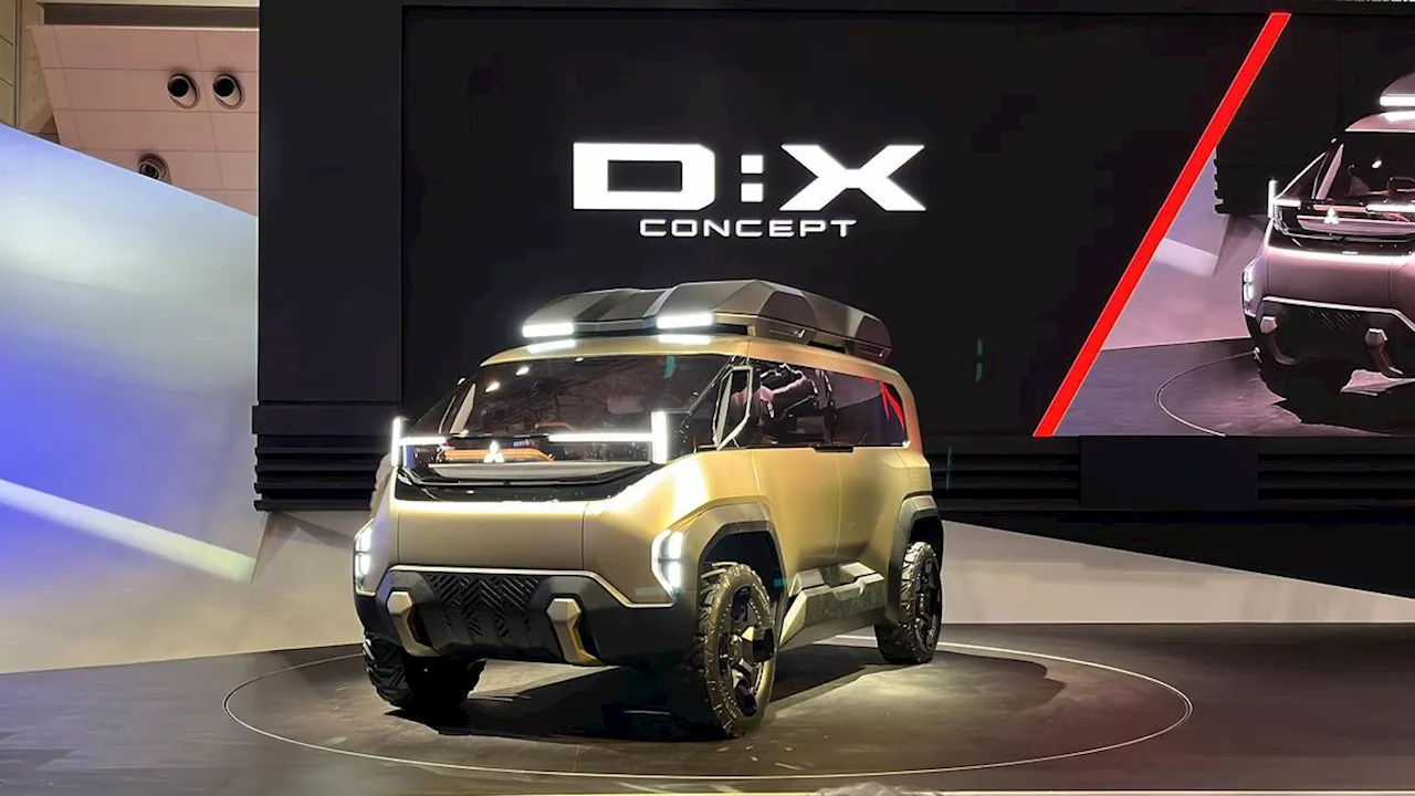 Wujud Mitsubishi D:X Concept, MPV Listrik yang Debut Global di Japan Mobility Show 2023