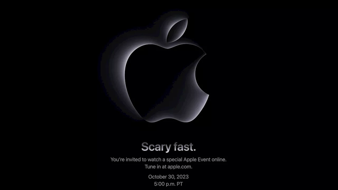 Apple Confirms 'Scary Fast' Event Happening On 30 October 2023