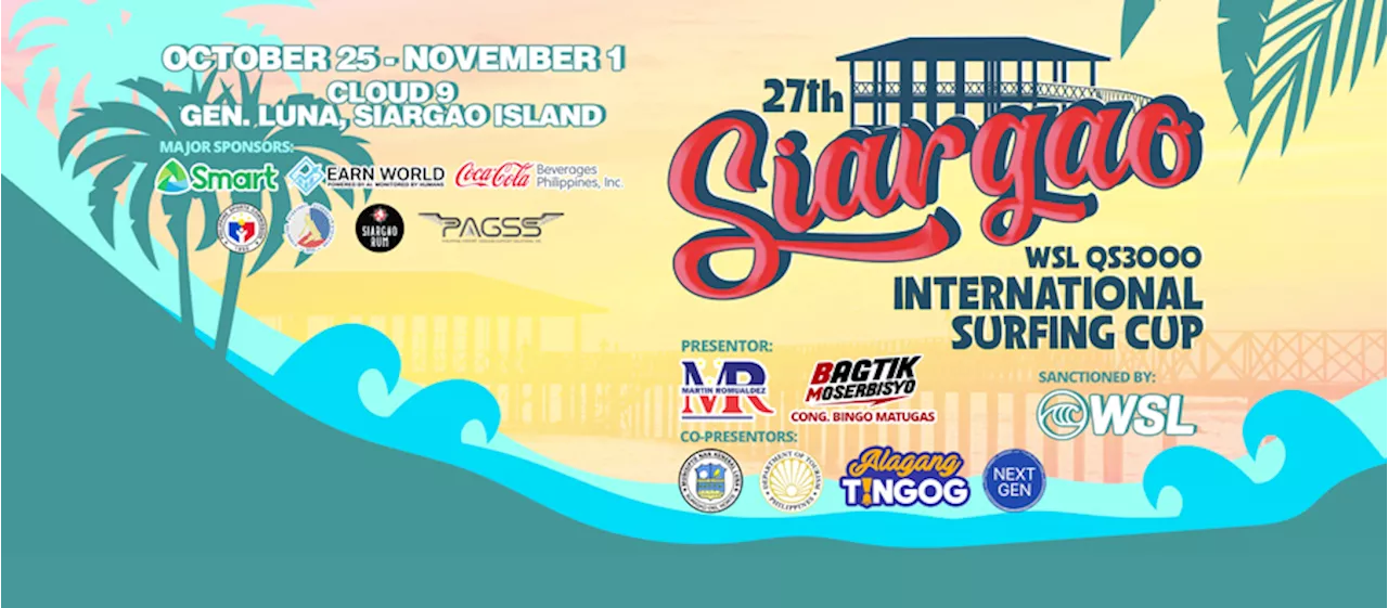 Siargao Int'l Surfing Tournament underway