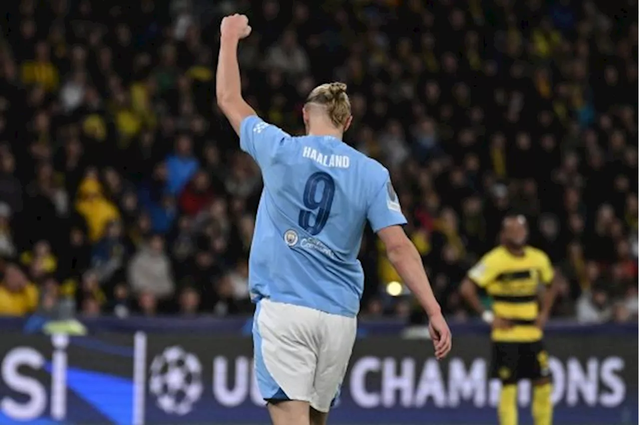 Haaland Cetak Dua Gol Saat Manchester City Tekuk Young Boys di Laga Liga Champions