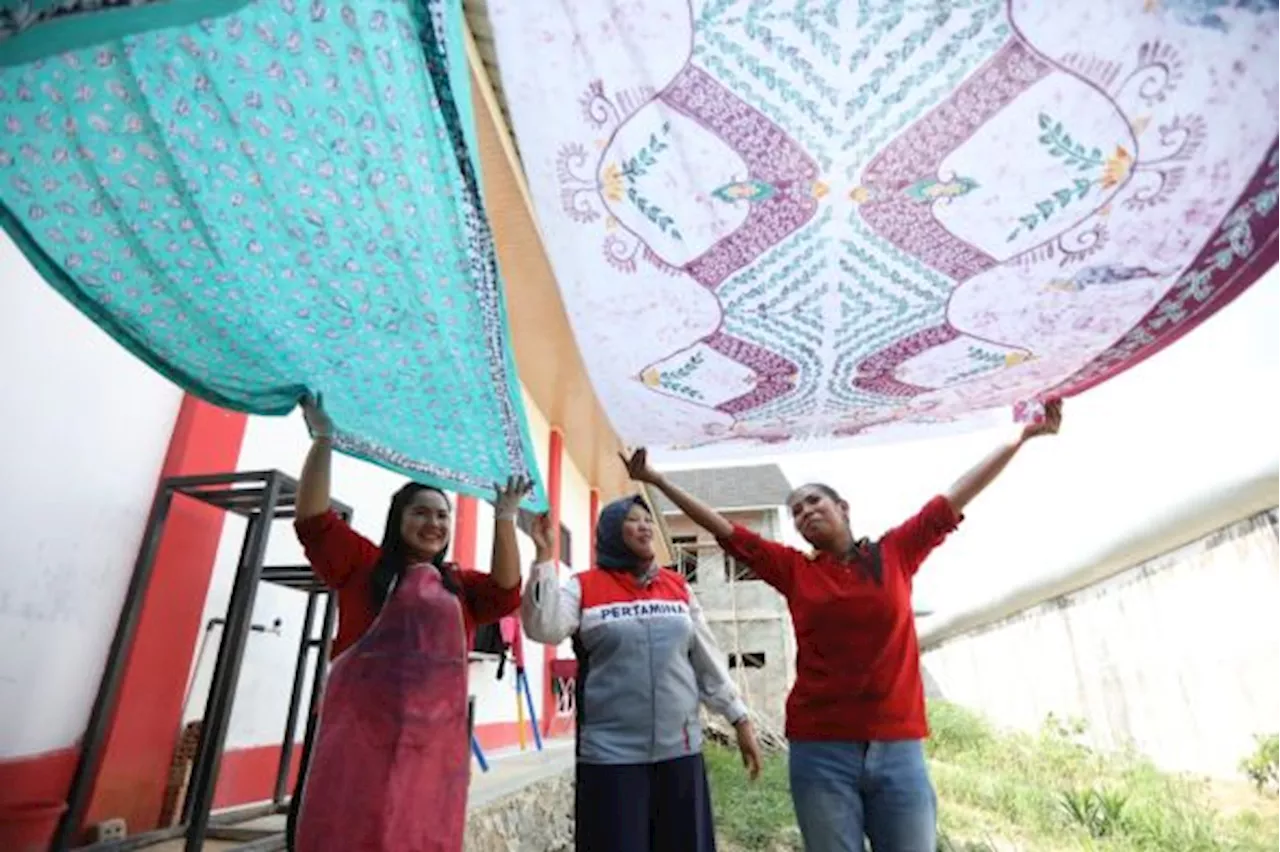 PEP Jambi Field Sokong Pengembangan Batik untuk Warga Binaan Lapas Perempuan