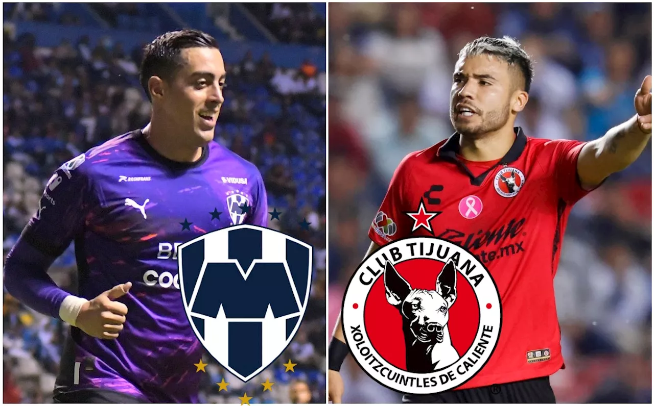 ¿A qué hora ver Monterrey vs Tijuana? Dónde VER partido pendiente de la Liga MX HOY