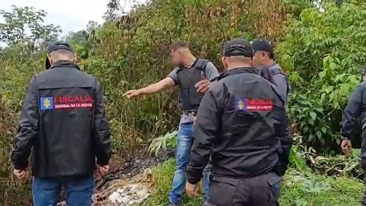 VIDEO: Enviado a la cárcel por matar y enterrar a su compañera sentimental en un cerro de San Antonio de Prado