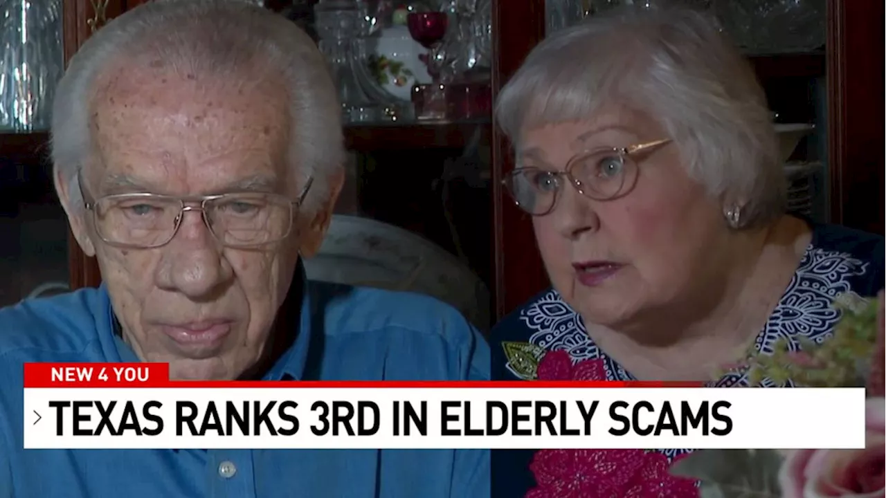 Texas ranks third in elder scamming: Elderly Texas couple loses life savings to scammers