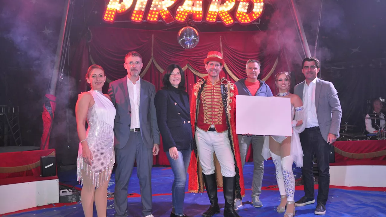 Zirkus Pikard reiste in Korneuburg für Sascha „Einmal um die Welt“