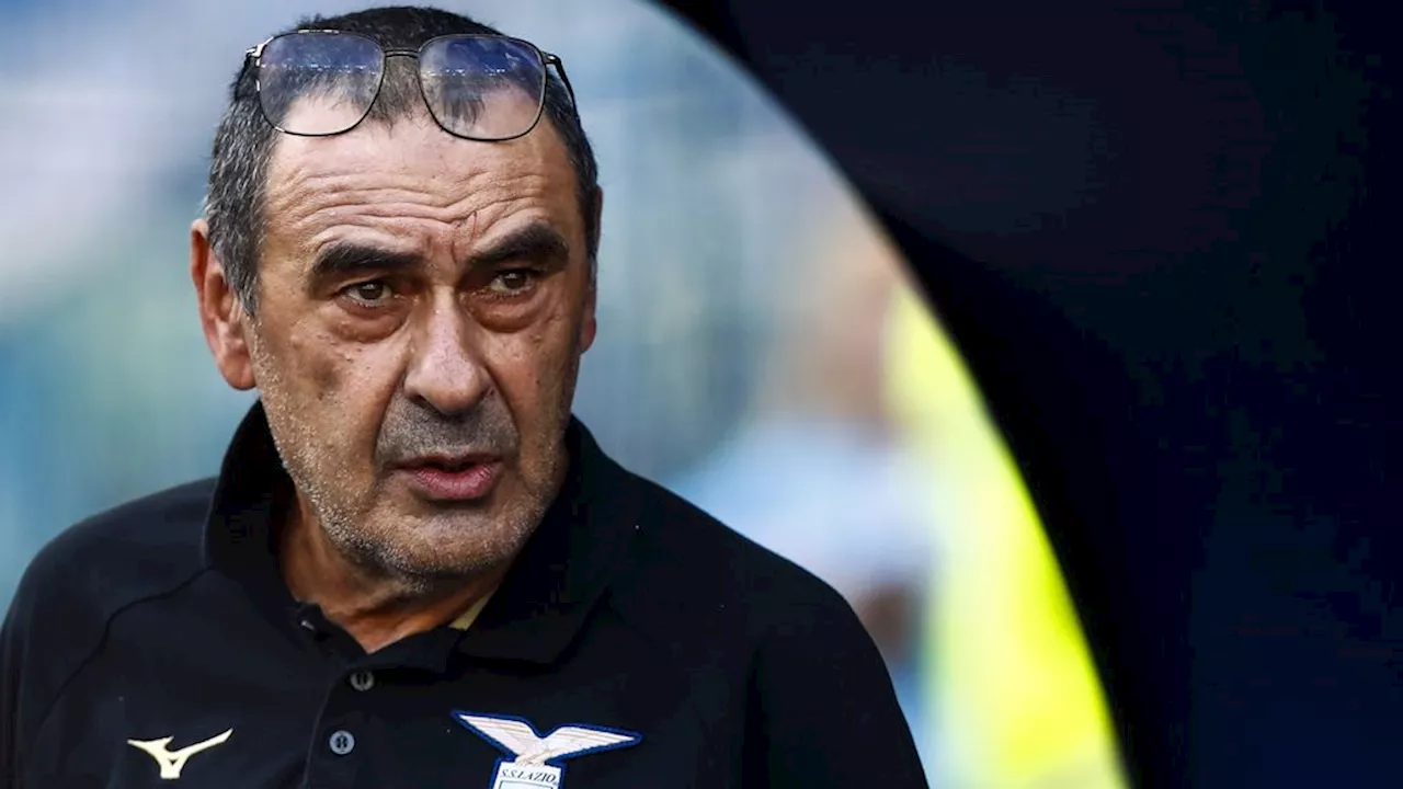 Meesterbrein, kettingroker, provocateur: Lazio-trainer Sarri is het allemaal