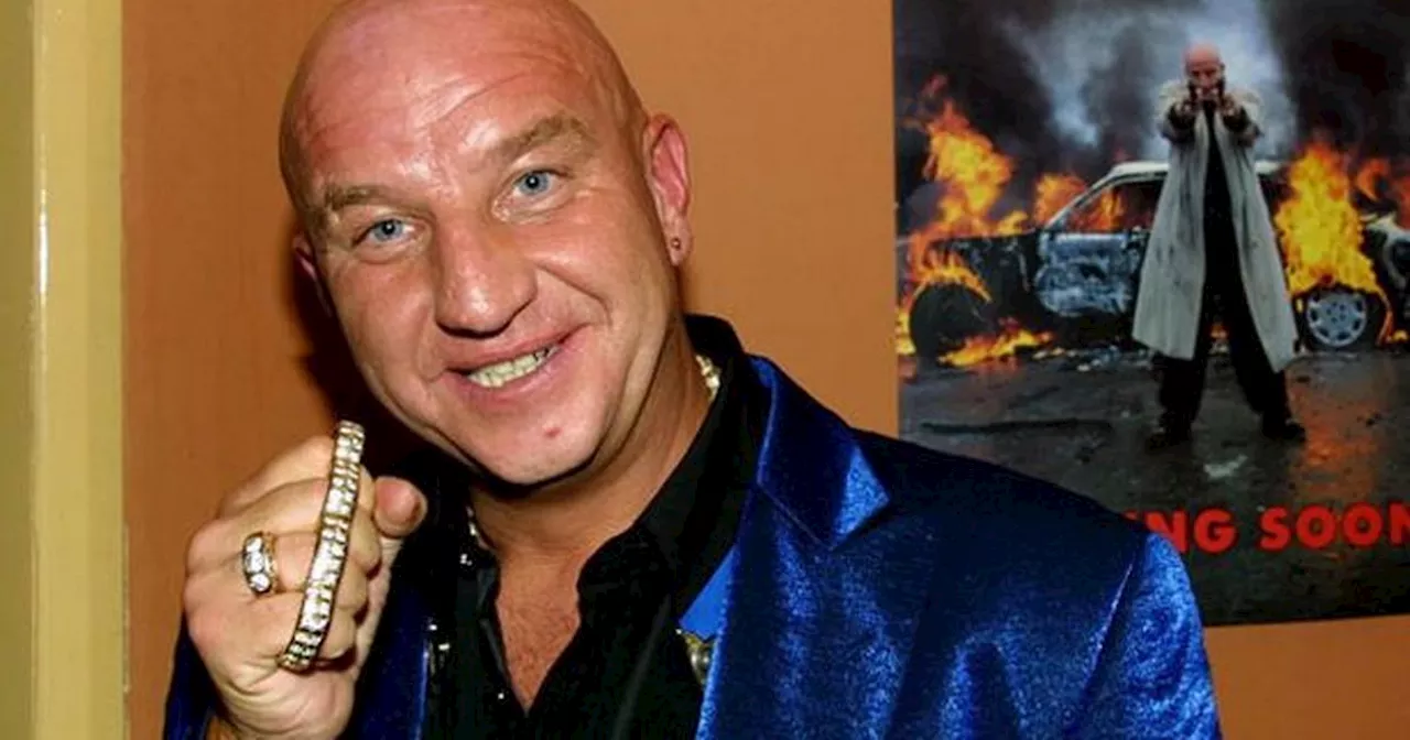 Dave Courtney said he was 'disguising a lot of pain' in video