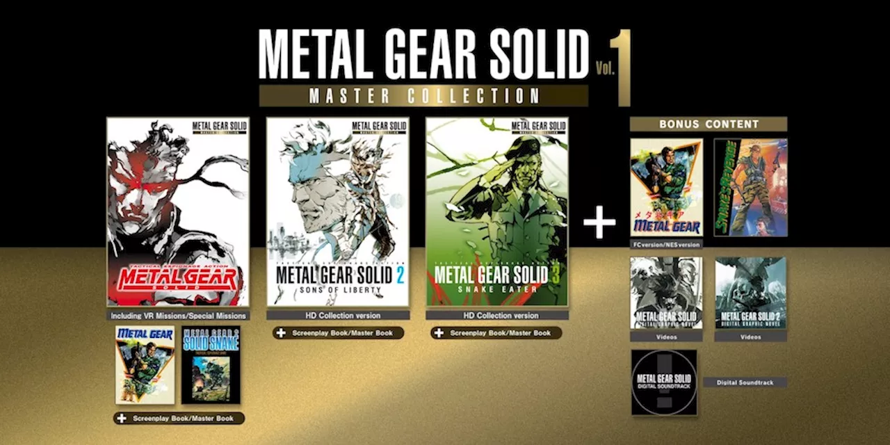 Metal Gear Solid: Master Collection Vol.1 – Konami präsentiert die Stealth-Sammlung im Veröffentlichungstrailer