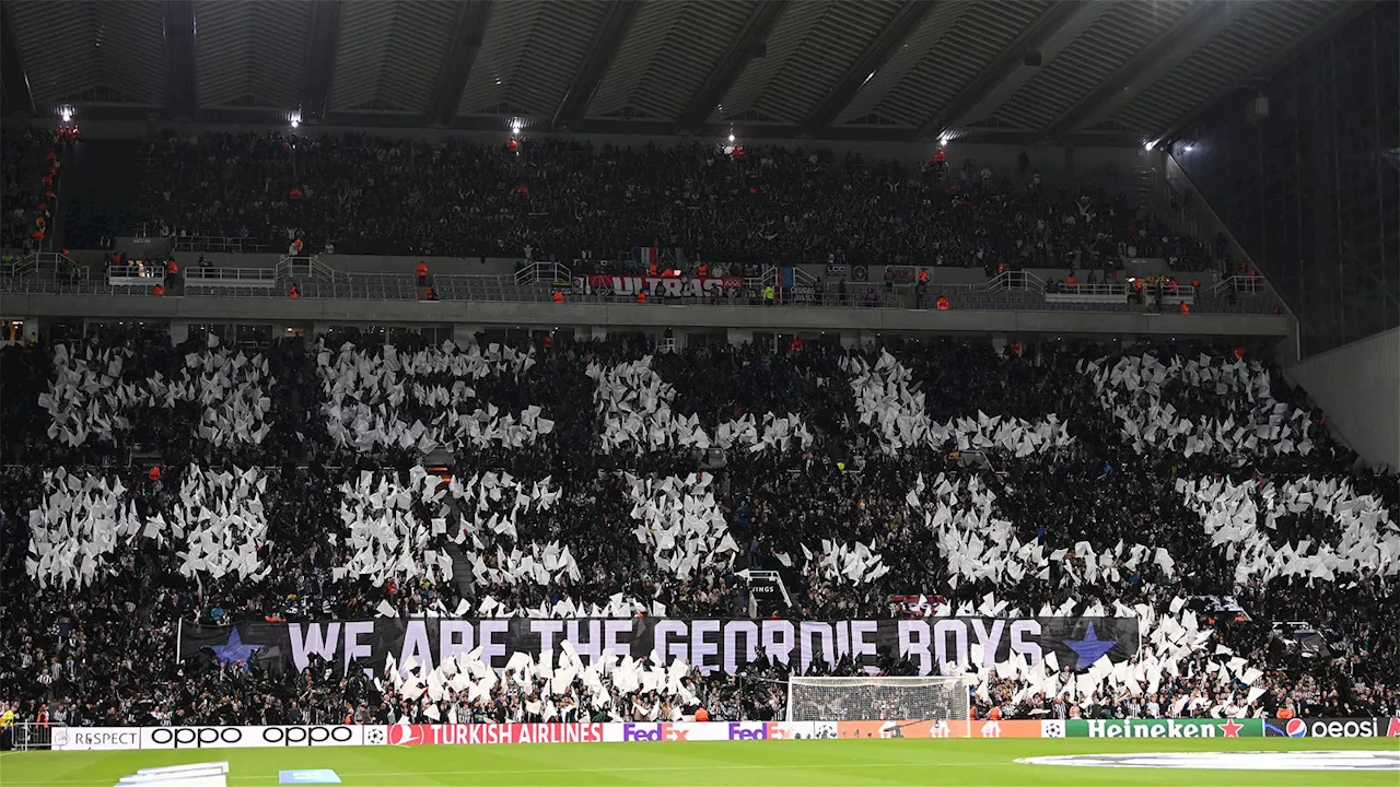 Wor Flags request to Newcastle United fans before Borussia Dortmund Champions League clash