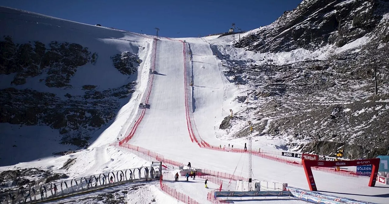 Alpiner Start in Sölden: Umweltdebatte statt Ski-Vorfreude