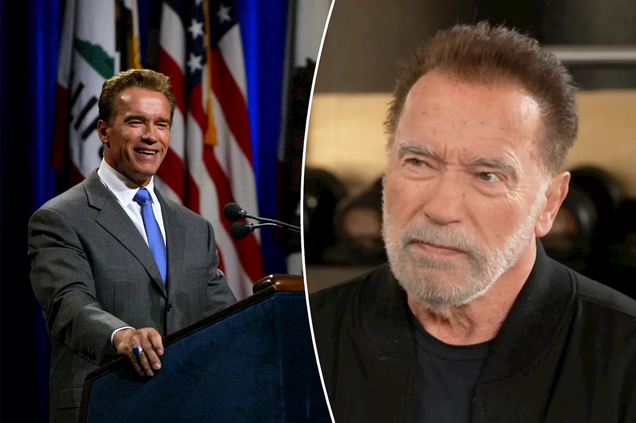 Arnold Schwarzenegger says he would make a 'great president,' wants younger candidates