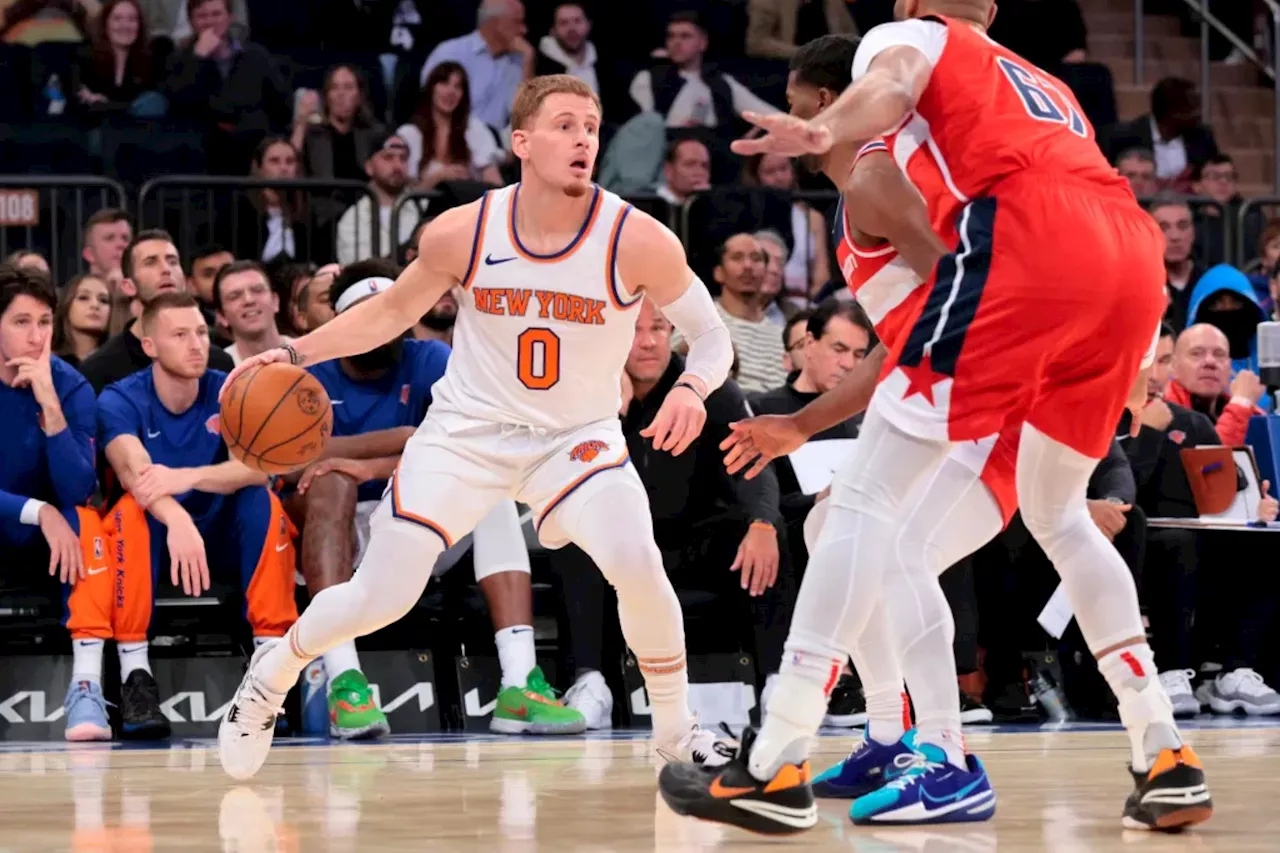 Donte DiVincenzo feeling good about Knicks acclimation ahead of opener