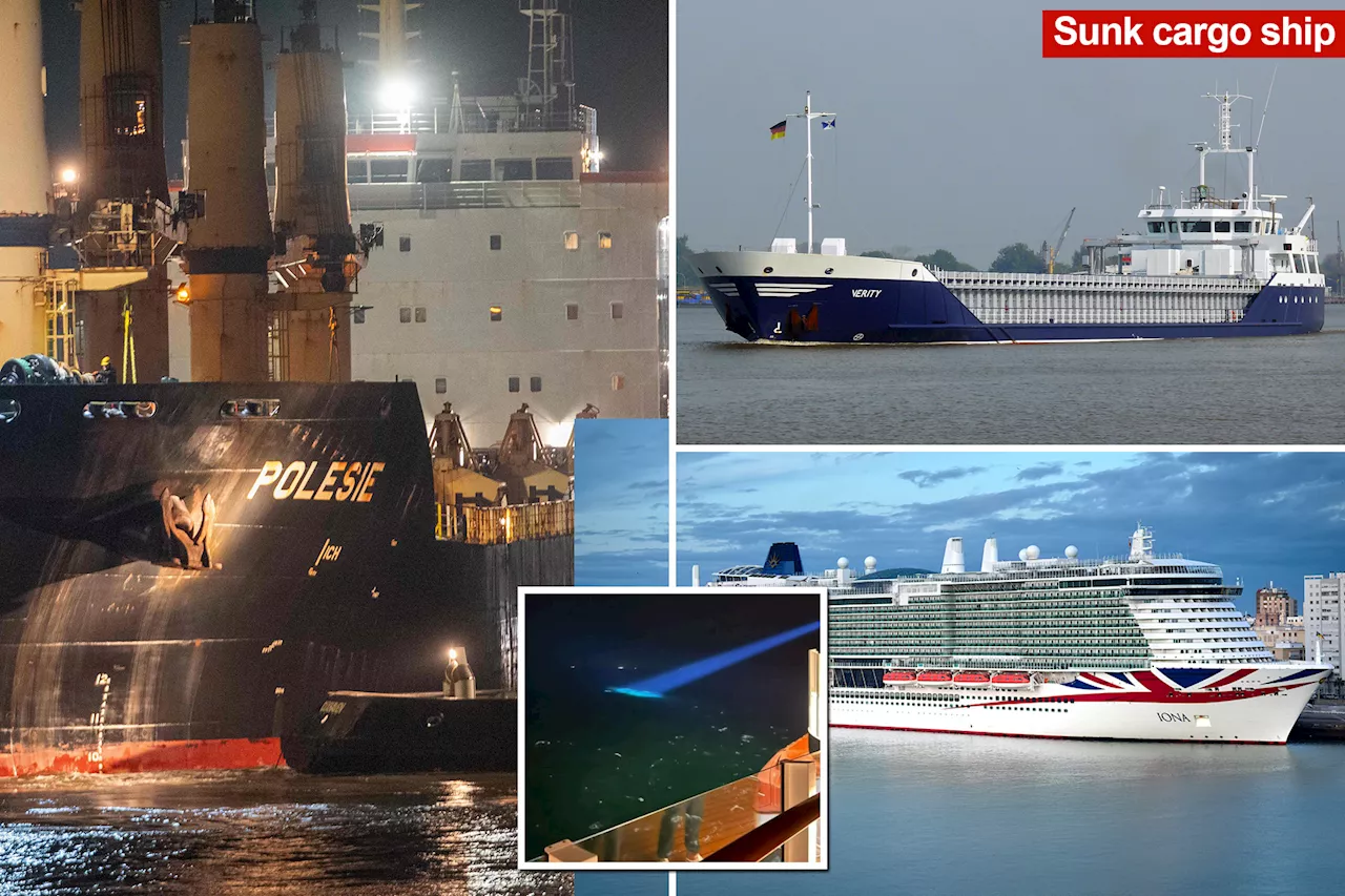 Luxury cruise diverted to help in rescue after deadly cargo ship collision off German coast