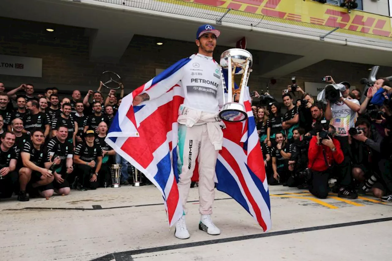 On this day in 2015: Lewis Hamilton crowned F1 world champion for third time