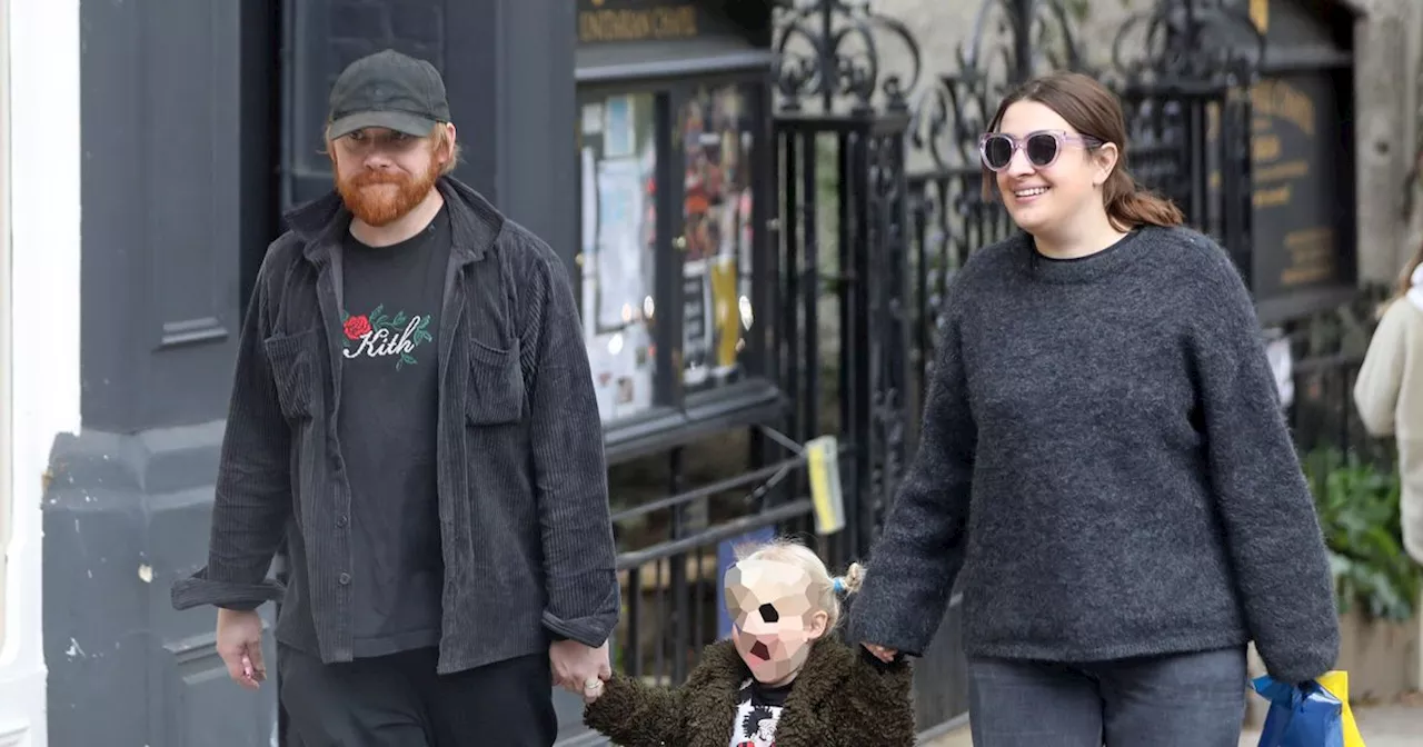 Harry Potter's Rupert Grint and famous girlfriend go on sweet walk with daughter