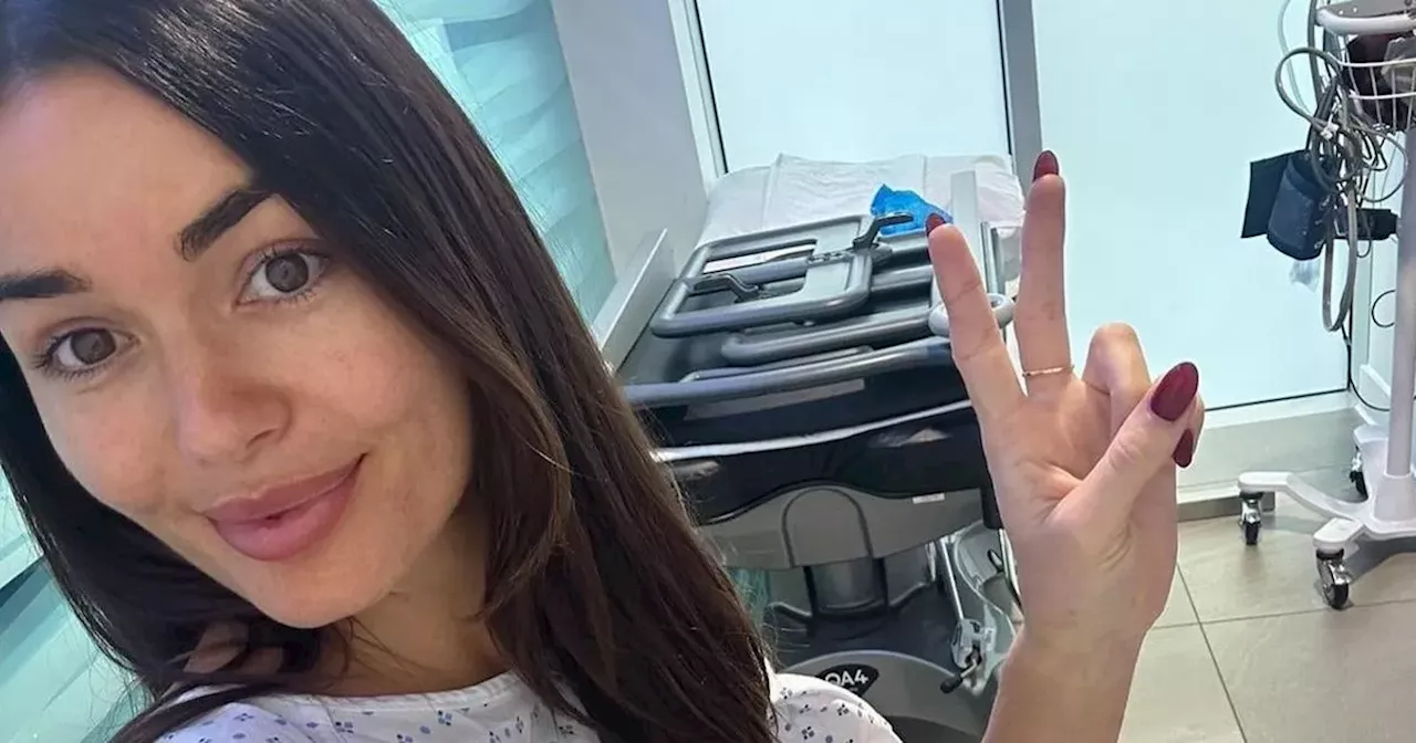 Love Island star shares pictures from hospital amid egg freezing journey