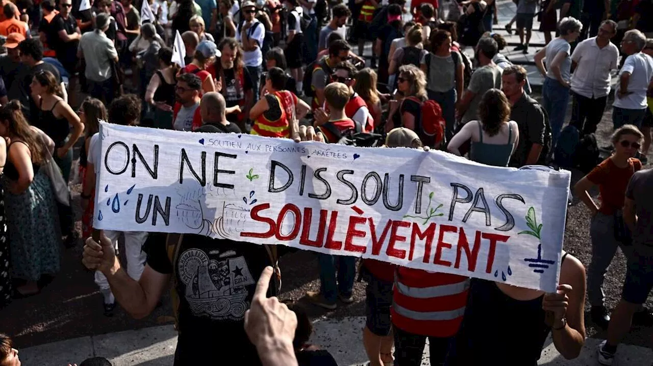 Soulèvements de la terre : le rapporteur public du Conseil d’État pour la dissolution