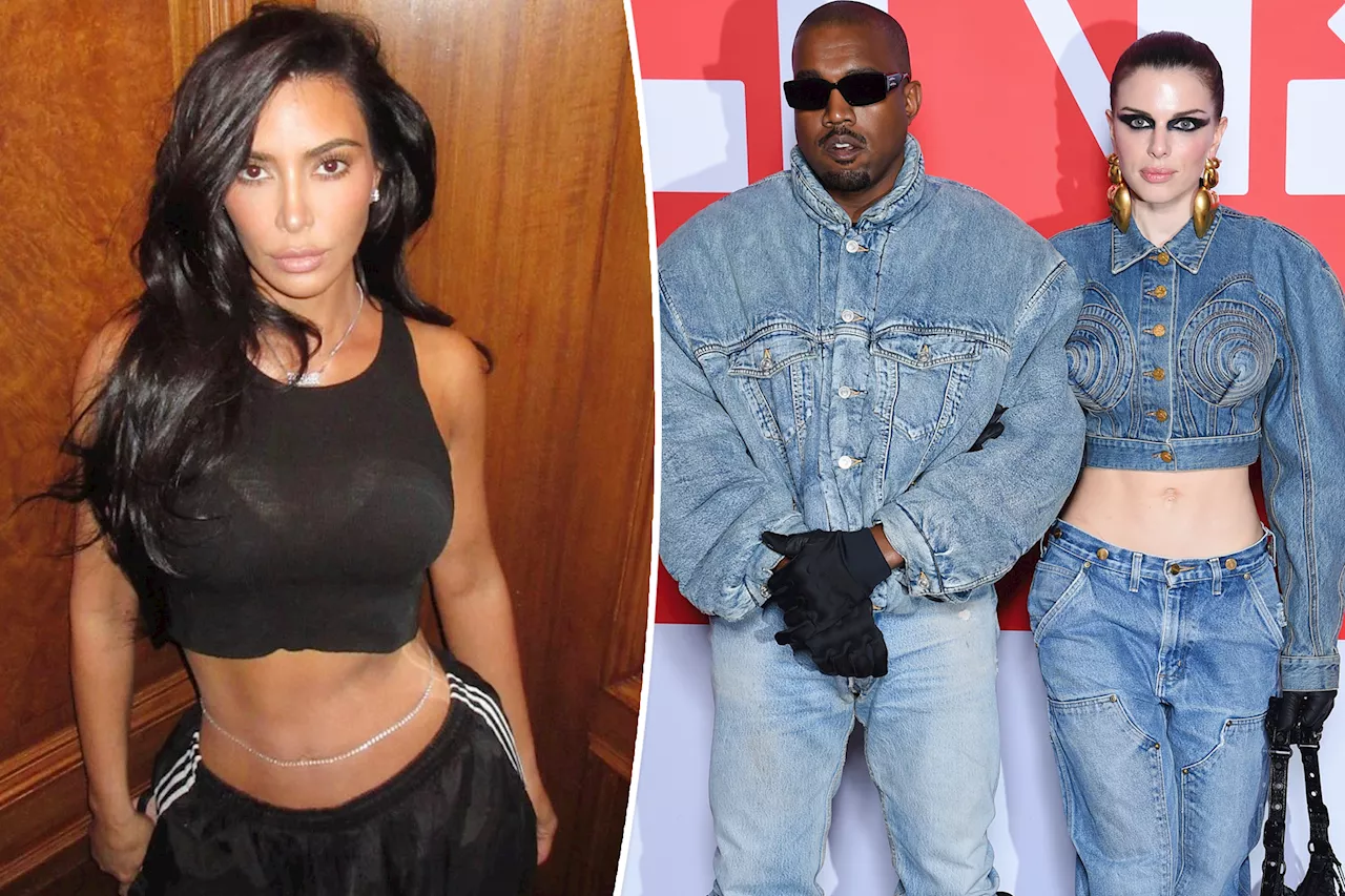 Julia Fox claims Kim Kardashian played a role in Kanye West breakup