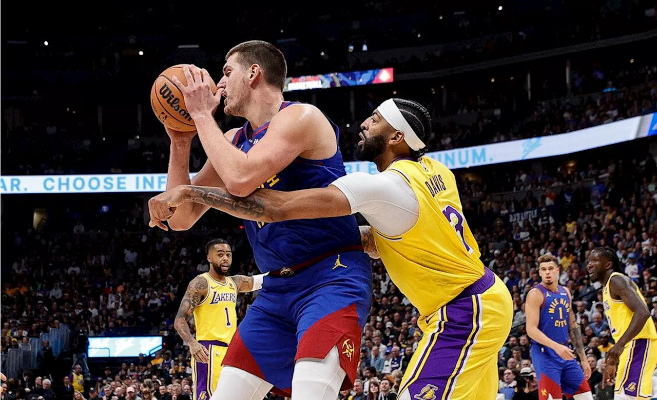 Nikola Jokic, Nuggets arrest Lakers comeback in title defense opener