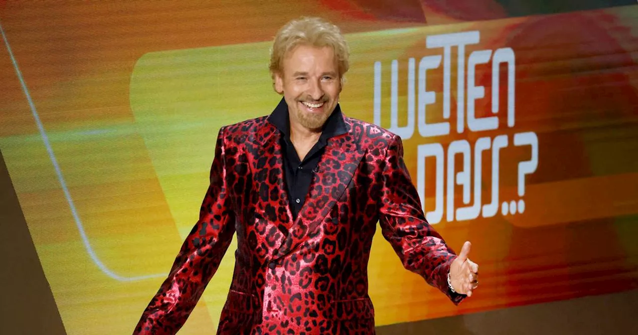 Wetten, dass: Thomas Gottschalk verrät erste Star-Gäste​