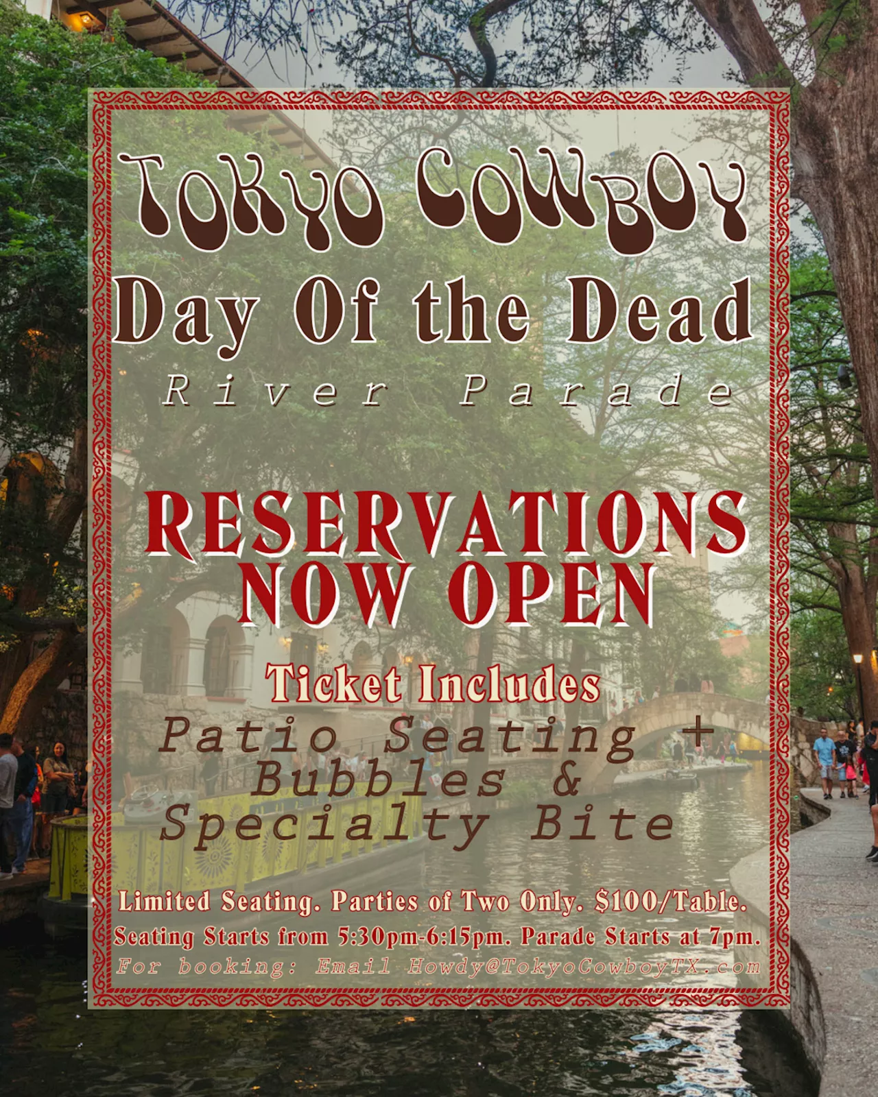 Day of the Dead Parade at Tokyo Cowboy