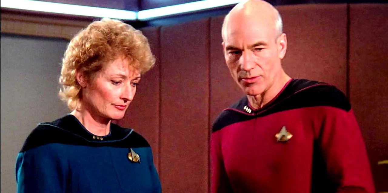 Patrick Stewart Did A Funny Good Deed For Dr. Crusher’s Star Trek: TNG Replacement