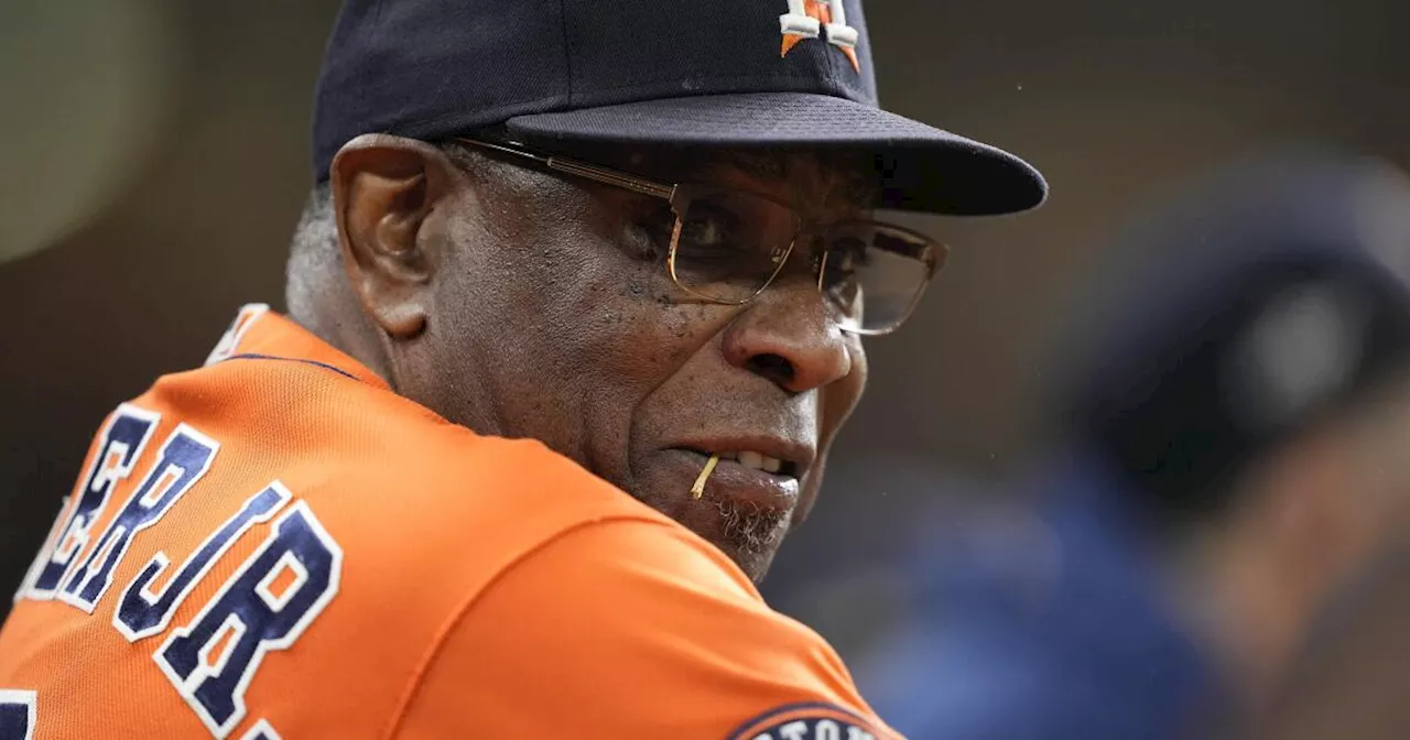 Dusty Baker tells newspaper he is retiring as manager of the Houston Astros