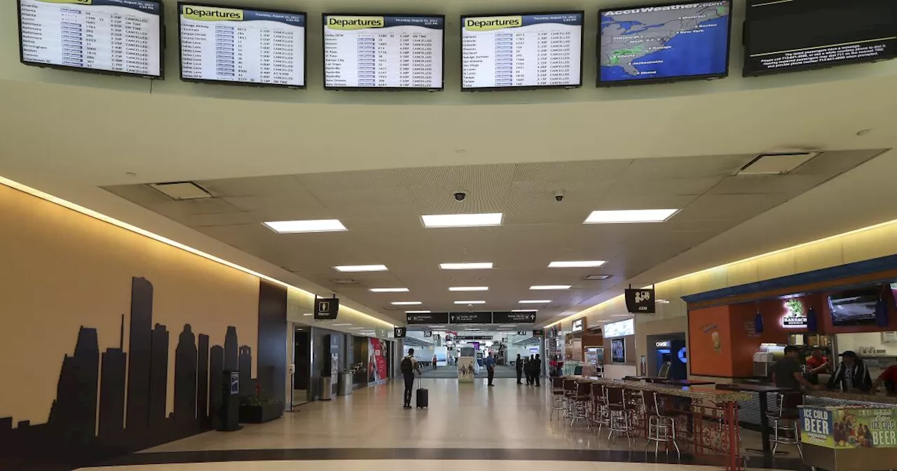 Houston's Hobby airport resumes flights after two planes clip wings on an airport runway