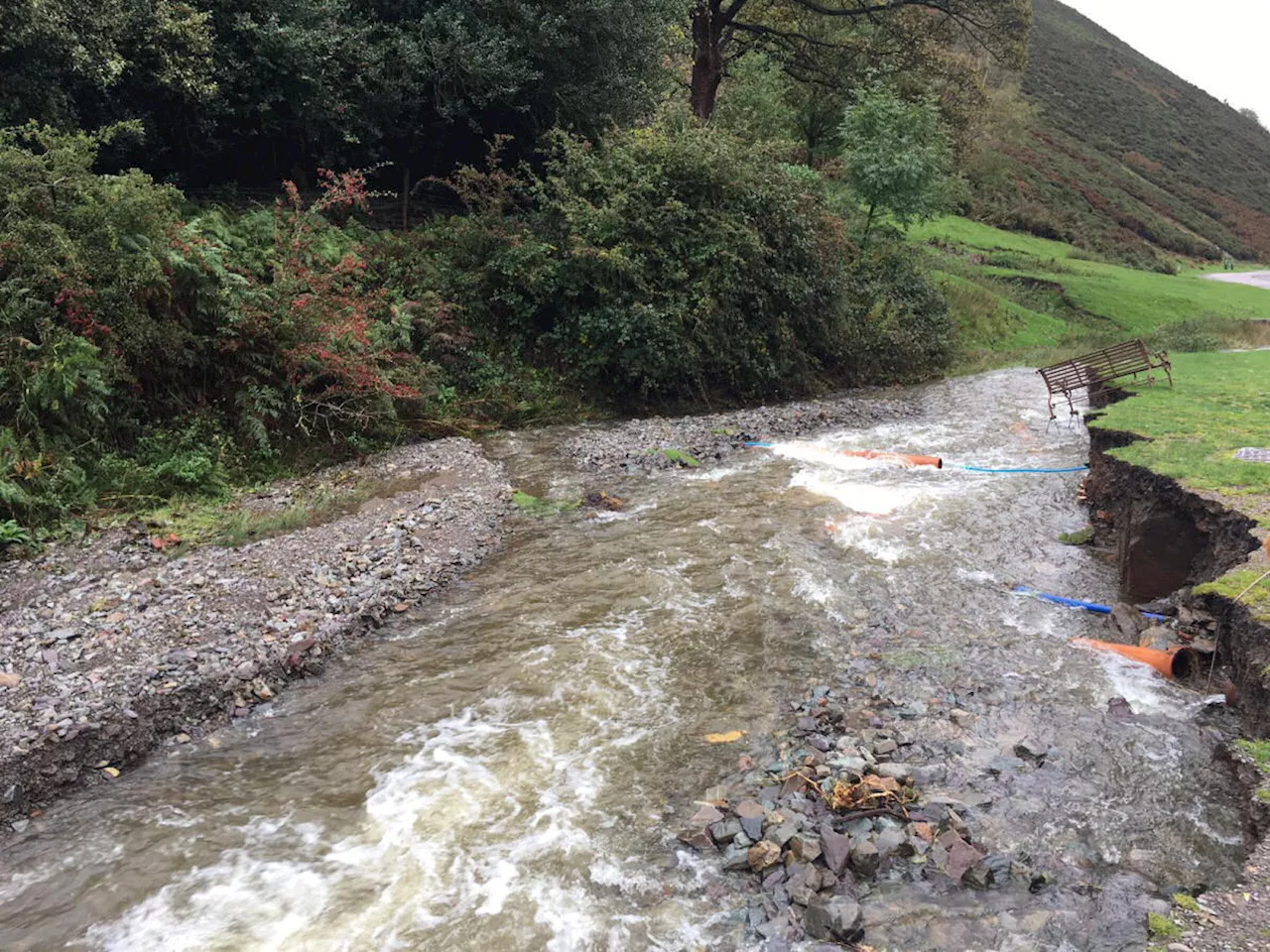 Storm Babet causes widespread damage to National Trust landscapes in Shropshire