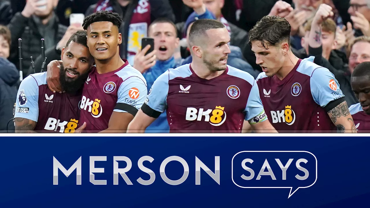 Paul Merson says: Aston Villa's Douglas Luiz is most underrated player in Premier League