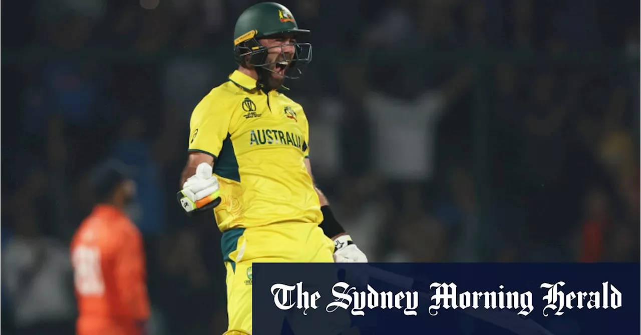 Maxwell masterpiece turns match into rout as Australia demolish Netherlands