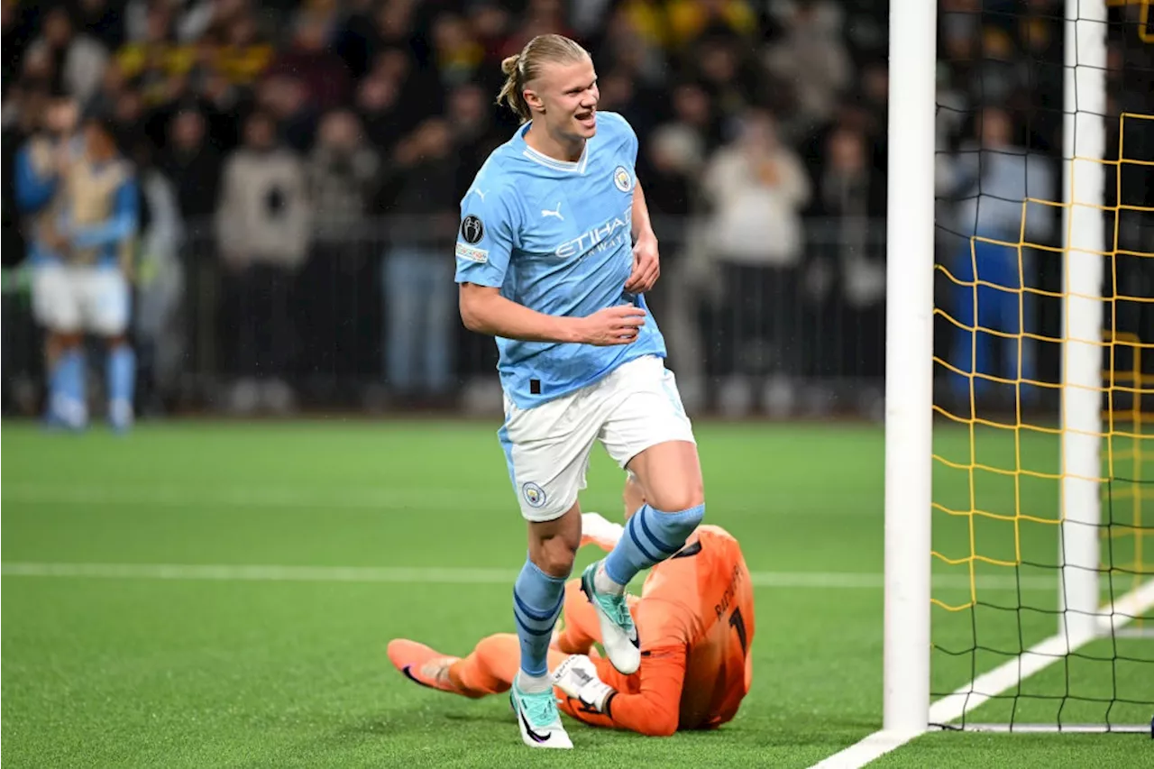 Haaland Double Gets Man City Closer To Last 16, PSG Bounce Back