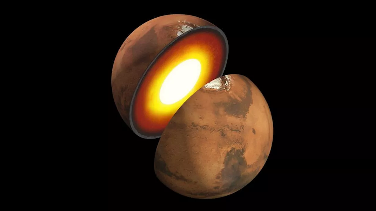 Thanks to a layer of molten rock, Mars' core appears bigger than it is