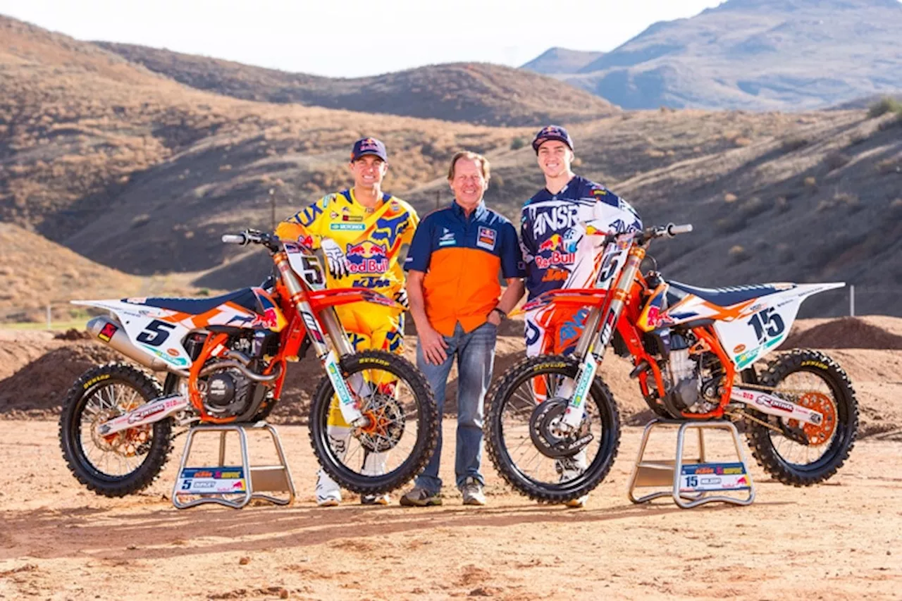 KTM präsentiert die Supercross-Teams für 2015