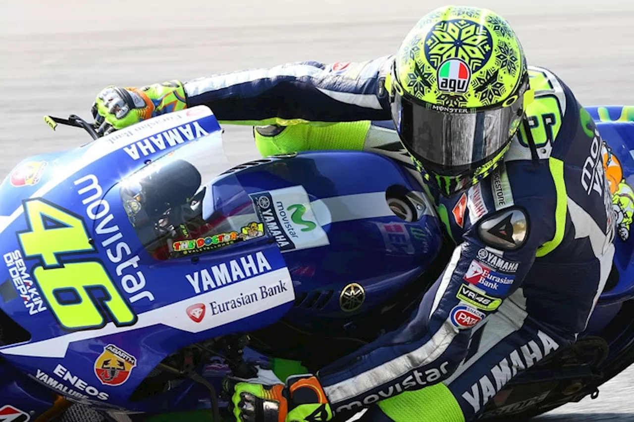 Valentino Rossi: Mit neuem Yamaha-Getriebe Platz 1