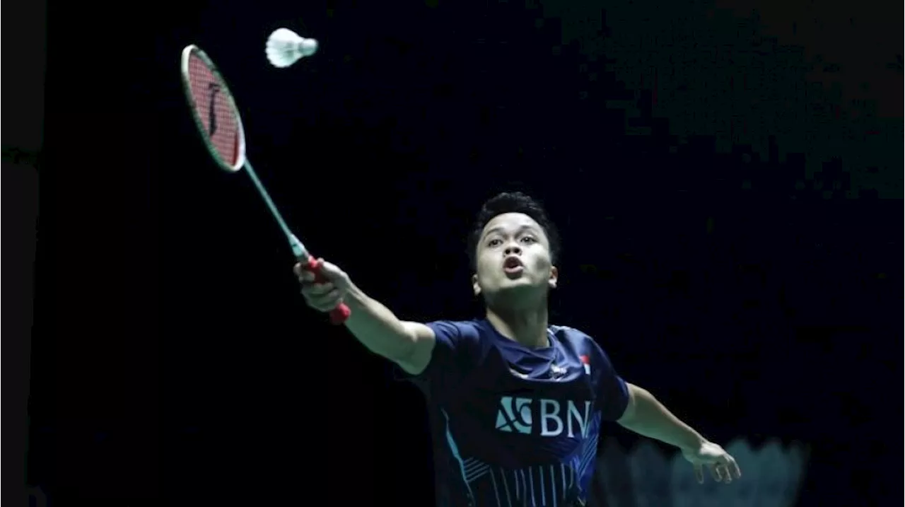 French Open 2023: Tundukkan Magnus Johannesen Lewat Rubber Game, Anthony Ginting ke Babak 16 Besar