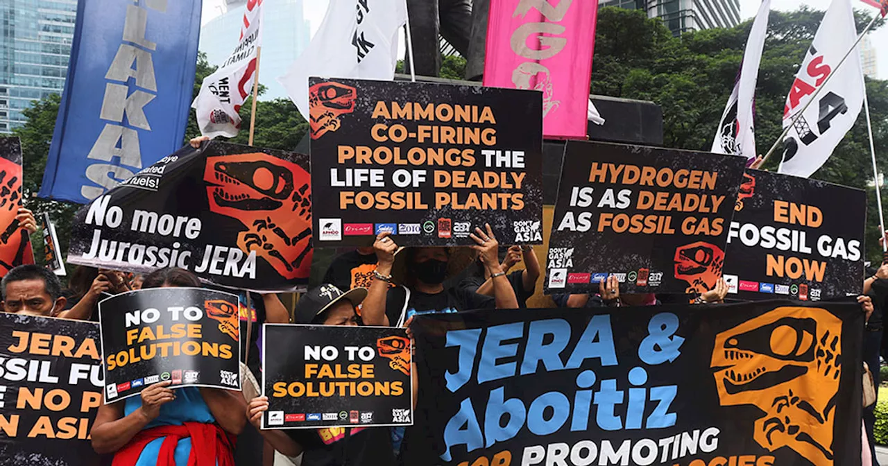 Activists hit Aboitiz, Japan’s Jera for ‘continued’ fossil gas projects